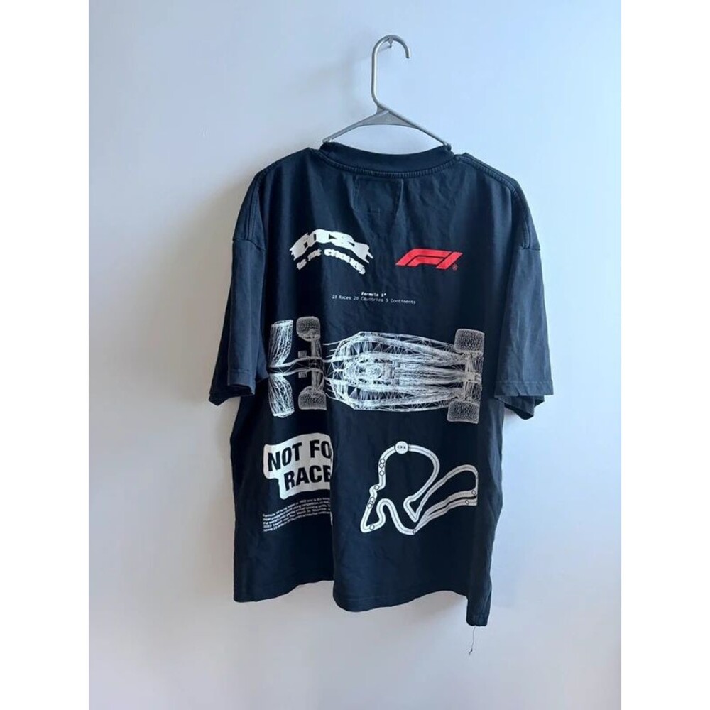 Official Formula 1 PacSun Graphic Tee, racing, cars, F1, streetwear, grunge